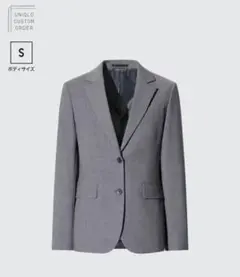 定価9990円 グレー ストレッチテーラードジャケット S