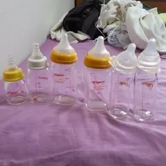 Pigeon 哺乳瓶 6本セット 各種サイズ