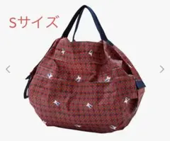 familiar シュパット エコバッグ 赤チェック Sサイズ 新品未使用のサムネイル