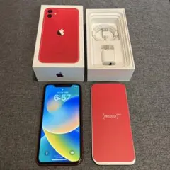 Apple iPhone 11 (PRODUCT)RED 本体 箱付き