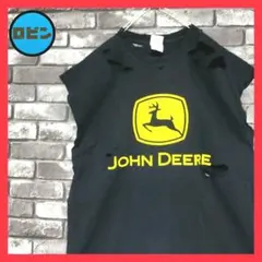 ダメージ雰囲気古着グランジボロtシャツTシャツアニマルビッグロゴノースリーブ黒のサムネイル