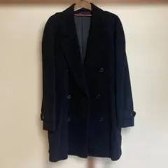 JAeger ネイビー ダブルブレスト M チェスターコート