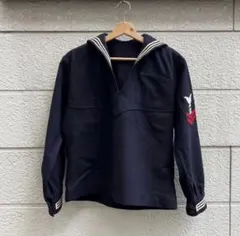 70s USA古着 セーラージャケット セーラーシャツ ウール vintage