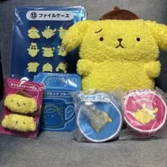ポムポムプリン当たりくじ　30周年　サンリオ当たりくじ　6点セット