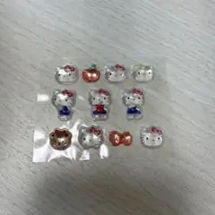 ボンボンドロップシールミニ　ハローキティ　レッド　おすそわけ