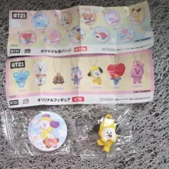 BTS ジミンの缶バッチとキーホルダーセット