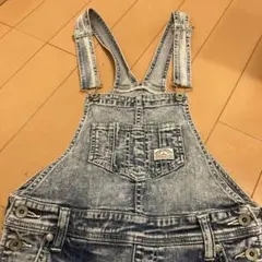 デニムオーバーオール　S