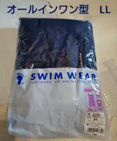 スクール水着　フィットネス　FOOTMARK　レディース　LL　オールインワン