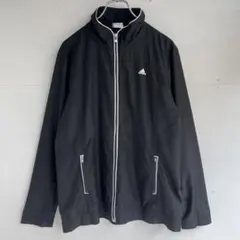 adidas トラックジャケット ジップジャケット スポーツウェア アメカジ 黒のサムネイル