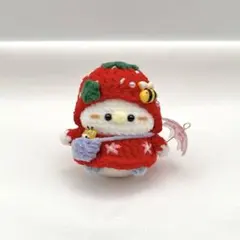 【梅雨限定デザイン再販無し同じ傘残り一点】あみぐるみ　ぬいぐるみ　編み物のサムネイル