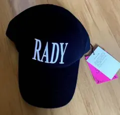 Rady キャップ ブラック 刺繍ロゴ　新品未使用　即発送！のサムネイル