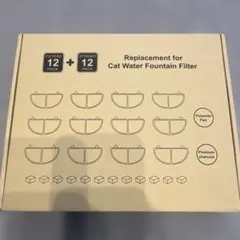 猫用 自動給水器 交換用フィルター ＆ スポンジ 各7個セットのサムネイル