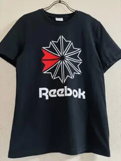 Reebok リーボック Tシャツ ブラック　サイズM 定番　良品