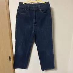 ダークブルー ストレートデニム 4ポケット