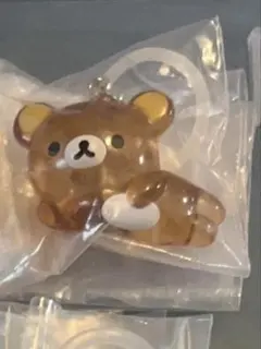 リラックマ クリアマスコットチャーム めじるしアクセサリー