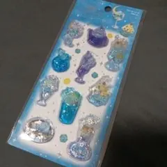 喫茶アラモード　ウォーターシール　うるうるブルー　新品　新商品