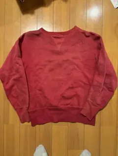 極希少】40s〜50s HANES 針抜きフリーダムスウェット 鬼フェード