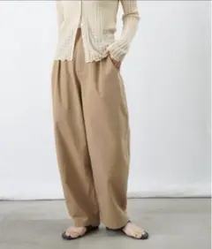 LUCA/LADY LUCK LUCA カーブパンツ コットンタックカーブパンツのサムネイル