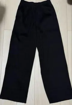 LAGUA GEM リブリラックスパンツ