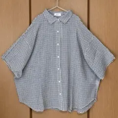 mare マレ Side Slit Overshirtチェック - メルカリ