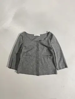 00s ARCHIVE miu miu レザー切替コットンジャケット Y2K 00s ARCHIVE miu miu レザー切替コットンジャケット Y2K 2025年最新