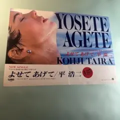 (まとめ買いOK) 平浩二 KOHJI TAIRA 告知チラシ
