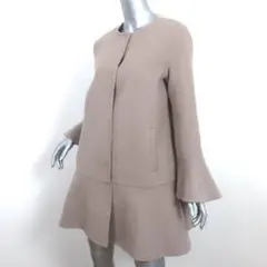 ZARA BASIC フレアスリーブ ウールコート