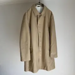 MUJI 無印良品　ステンカラーコート　ベージュ　L