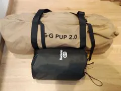 G.G PUP 2.0 GO Glamping パップテント＋専用グランドシートのサムネイル