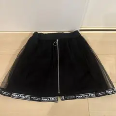 ブラックチュールスカートパンツ 140cm