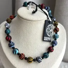 Murano エルコレ・モレッティ ムラーノガラス ネックレス イタリア製 