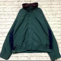 Columbia ナイロンジャケット 緑紫