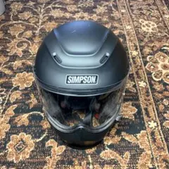 ア*I様 SIMSON マットブラック フルフェイスヘルメット SPEEDのサムネイル