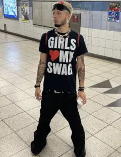 girls my swag opium graphic print tシャツ
