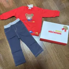 MIKI HOUSE 90サイズ トレーナー・デニムセット