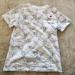 ゲゲゲの鬼太郎　一反もめん　白　Tシャツ 130