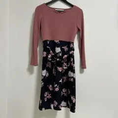 トッコクローゼット　フラワープリント ワンピース