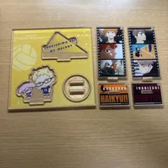 ハイキュー!! 月島蛍 マイメロディ アクリルスタンドセット 外枠付き