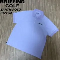 美品 ブリーフィングゴルフ アース ポロシャツ RELAXED FIT Mサイズ 美品 ブリーフィングゴルフ アース ポロシャツ RELAXED FIT Mサイズ