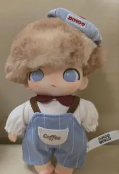 POP MART DIMOO Coffee ぬいぐるみ ポーチ着せ替え付き
