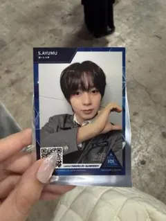 篠ヶ谷歩夢 トレカ ハーフサイズフォト KCON