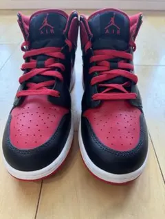 エアジョーダン1 AIR JORDAN 1 BLACK/FIRE 24.5cm