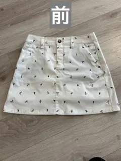 【新古品】adidas プリント柄ゴルフ用レディーススカート Sサイズ