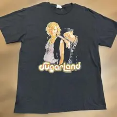US古着 シュガーランド バンドTシャツ DELTA 黒 XL ゆるだぼ