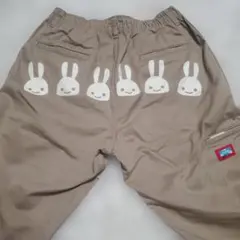 CUNE うさぎ 6連 チノパン ベージュ サイズ2 MADE IN JAPANのサムネイル