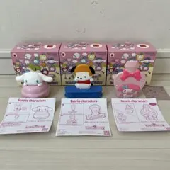 マック サンリオキャラクターズ シナモロール マイメロディ ポチャッコ 3点
