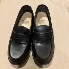 HARKUTA KIDS ブラックローファー　21センチ