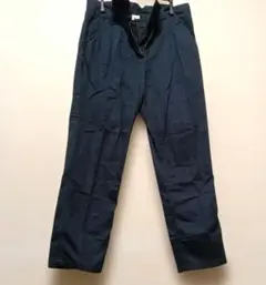 earth music ハイウエスト チノパン ネイビー テーパード パンツ Ꮪ