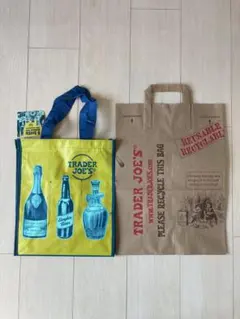 新品未使用　Trader Joe's ショッピングバッグ2個セット
