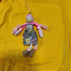 ハンドメイド ドールチャーム 人形のサムネイル